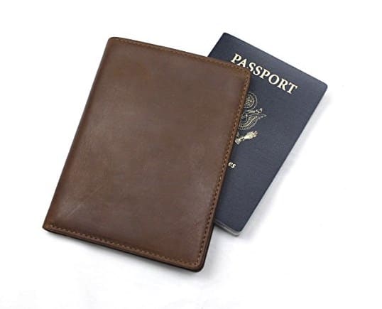 an RFID blocking passport wallet is a great gift for travellers