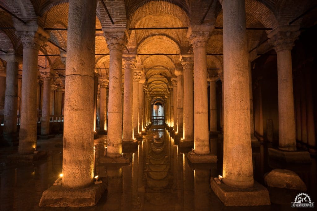 The Ballistica Cistern is one of the very unique places to visit in Istanbul.