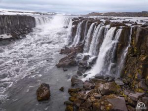 Selfoss is a stunning ribbon of waterfalls in Iceland that proved difficult to photograph!